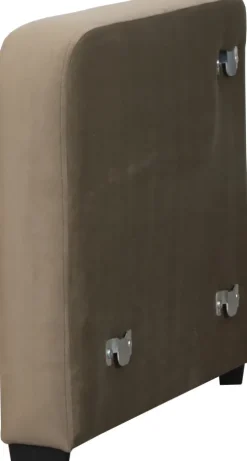 Narożniki Systemowe (Modułowe)|Narożniki*Bodzio Boczek lewy Alka/Lazur (plusz brąz)
