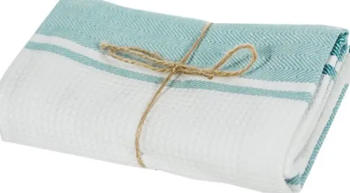 Tekstylia Kuchenne*CN-83 Ściereczka kuchenna 1 (miętowe pasy)