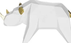 Dekoracje - Ozdoby*CN-158 Figurka mały nosorożec Geo 81 (biały)