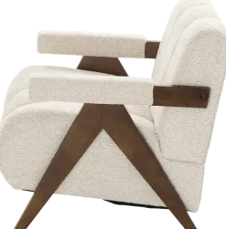Fotele Wypoczynkowe*CN-220 Fotel Biscuit 32 (boucle beż)