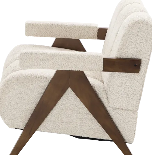 Fotele Wypoczynkowe*CN-220 Fotel Biscuit 32 (boucle beż)