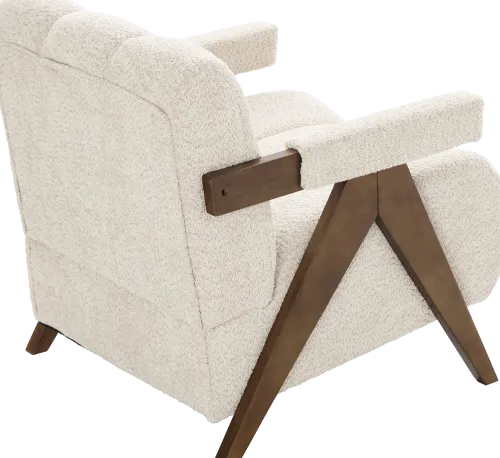 Fotele Wypoczynkowe*CN-220 Fotel Biscuit 32 (boucle beż)