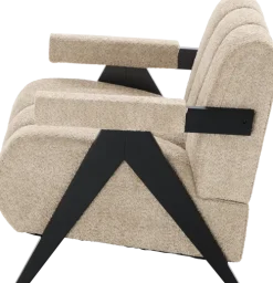 Fotele Wypoczynkowe*CN-220 Fotel Biscuit 32 (boucle cappuccino)