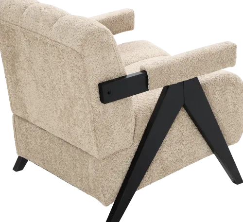 Fotele Wypoczynkowe*CN-220 Fotel Biscuit 32 (boucle cappuccino)