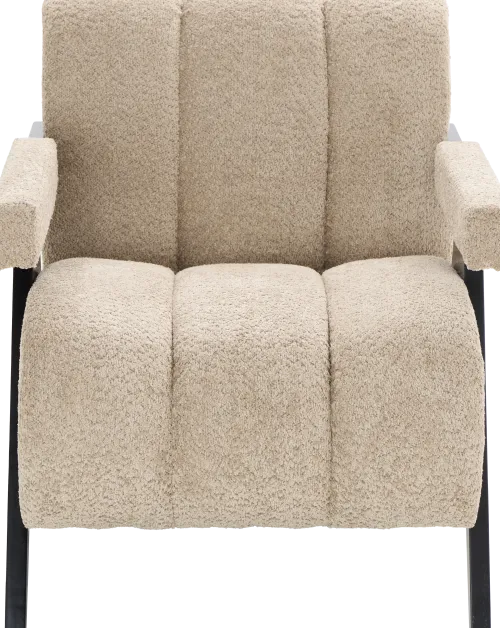 Fotele Wypoczynkowe*CN-220 Fotel Biscuit 32 (boucle cappuccino)