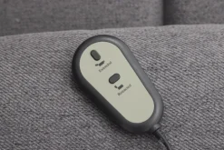 Fotele Wypoczynkowe*CN-166 Fotel elektryczny regulowany z funkcją podnoszenia Duke 28 (grafitowy)