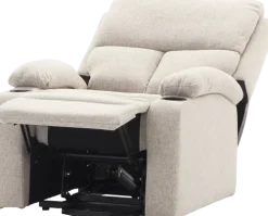 Fotele Wypoczynkowe*CN-187 Fotel elektryczny relax z funkcją ułatwiania wstawania Calio 27 (latte)