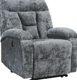 Fotele Wypoczynkowe*CN-166 Fotel elektryczny z funkcją relax Gerona 21 (jasnoszary)