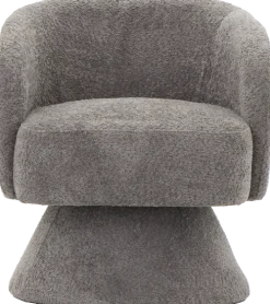 Fotele Wypoczynkowe*CN-259 Fotel obrotowy Lizbona 29 (boucle grafit)