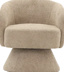Fotele Wypoczynkowe*CN-259 Fotel obrotowy Lizbona 29 (boucle cappuccino)