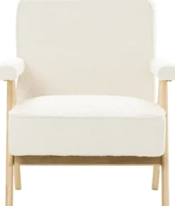 Fotele Wypoczynkowe*CN-220 Fotel Vintage 25 (boucle kremowy)