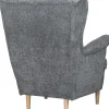 Fotele Uszaki|Fotele*Bodzio Fotel Werina (boucle grafit)