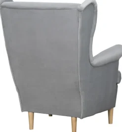 Fotele Uszaki|Fotele*Bodzio Fotel Werina (plusz srebrzysty)