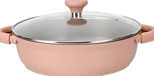 Patelnie I Garnki*CN-237 Garnek Tasty Cooking Rose 4.25l (różowy)