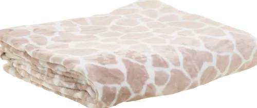 Koce*CN-238 Koc flanelowy Animals 35 (różowy/biały)