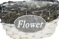 Wazony, Doniczki I Kosze Na Kwiaty*CN-94 Kosz na kwiaty Flora mały