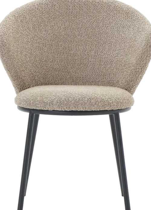 Krzesła Do Jadalni*CN-149 Krzesło Larmes 31 (boucle cappuccino)