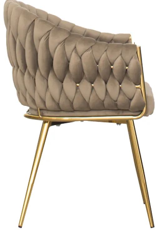 Krzesła Do Jadalni|Krzesła Tapicerowane*CN-149 Krzesło Marbella 24 (brązowy)