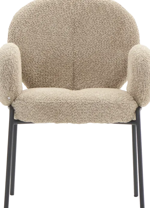 Krzesła Do Jadalni*CN-149 Krzesło Softis 32 (boucle cappuccino)