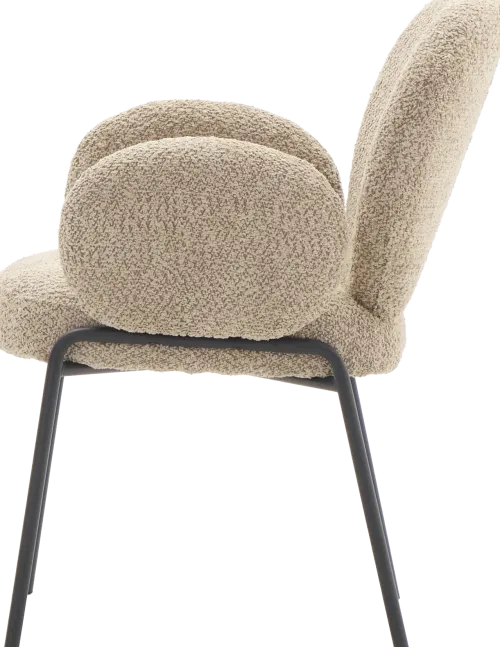 Krzesła Do Jadalni*CN-149 Krzesło Softis 32 (boucle cappuccino)