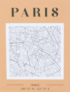 Dekoracje - Ozdoby*CN-265 Książka dekoracyjna City Books 4 Paris