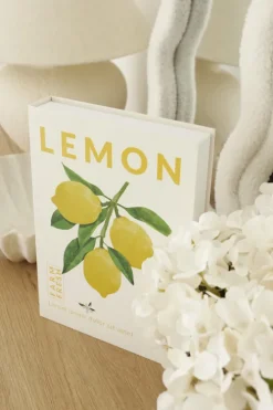 Dekoracje - Ozdoby*CN-265 Książka dekoracyjna Lemoni Books 5 Lemon