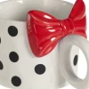Kubki, Filiżanki I Miski*CN-194 Kubek Bella 169 (biały/czarny/czerwony)