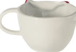Kubki, Filiżanki I Miski*CN-194 Kubek Bella 167 (biały/czerwony)