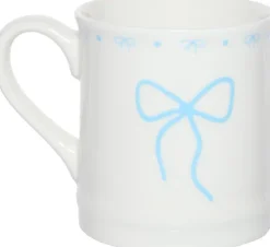 Kubki, Filiżanki I Miski*CN-200 Kubek Bella 165 (biały/jasnoniebieski)