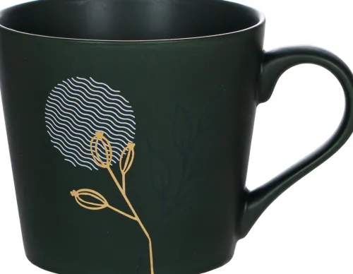 Kubki, Filiżanki I Miski*CN-200 Kubek Botanical 111 (ciemny zielony)