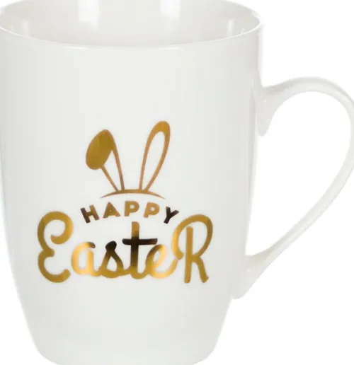 Kubki, Filiżanki I Miski*CN-18 Kubek 68 Happy Easter (biały)