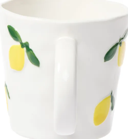 Kubki, Filiżanki I Miski|Szkło Stołowe*CN-200 Kubek Lemoni 164 (biały w cytryny)