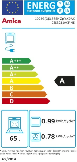 Sprzęt Agd Do Kuchni|Dodatki Do Kuchni*Amica Kuchnia gazowo-elektryczna CES37319X FINE