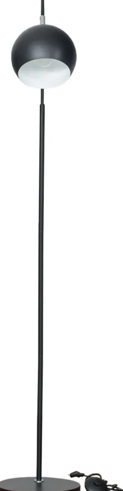 Lampki Nocne, Lampiony I Świece*CN-101 Lampa stojąca Boston 8 (czarny)
