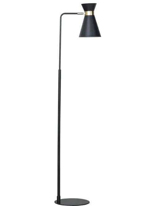 Lampki Nocne, Lampiony I Świece*CN-33 Lampa stojąca Geo 12 (czarny)