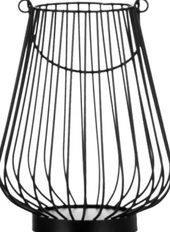 Lampki Nocne, Lampiony I Świece|Latarenki Do Salonu*CN-6 Lampion mały Marilena (czarny)
