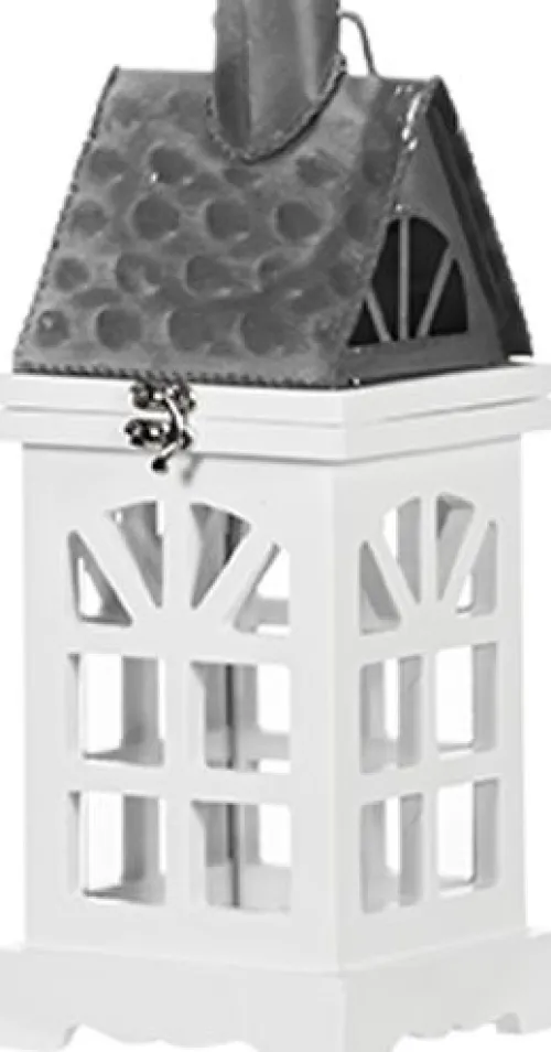 Lampki Nocne, Lampiony I Świece|Latarenki Do Salonu*CN-6 Lampion Mały Vesso 14 (biały)