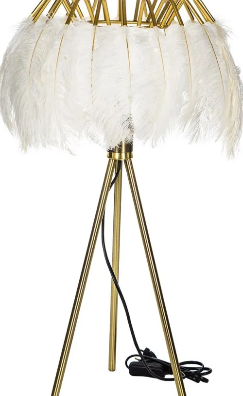 Lampki Nocne, Lampiony I Świece*CN-159 Lampka Miranda 3 (złoty biały)