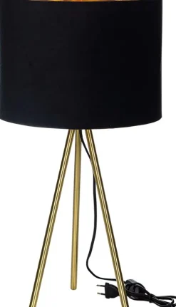 Lampki Nocne, Lampiony I Świece*CN-159 Lampka Miranda 2 (złoty czarny)