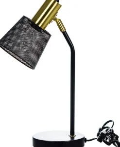 Lampki Nocne, Lampiony I Świece*CN-101 Lampka na biurko Boston 7 (czarny)