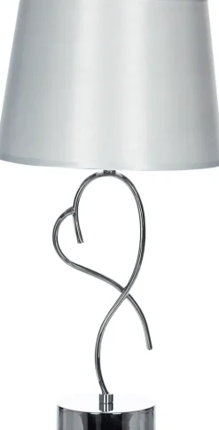 Lampki Nocne, Lampiony I Świece*CN-33 Lampka nocna Silvero 10 (srebrny/biały)
