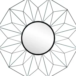 Lustra|Lustra Okrągłe*CN-17 Lustro metalowe (czarny)