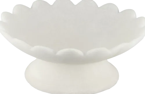 Dekoracje - Ozdoby*CN-216 Miska na nóżce duża Pearl 24