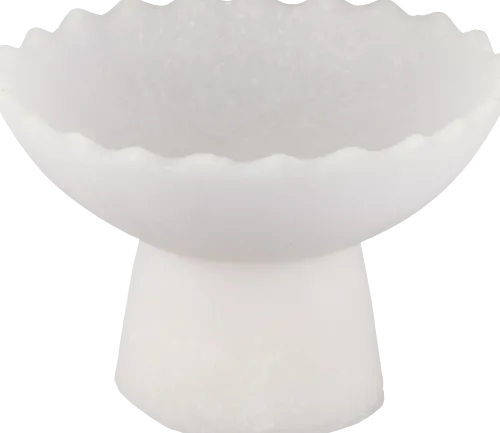 Dekoracje - Ozdoby*CN-216 Miska na nóżce mała Pearl 24