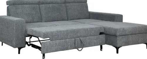 Narożniki Prawostronne|Narożniki Z Funkcją Spania*Bodzio Narożnik Sydney (boucle grafit) prawy
