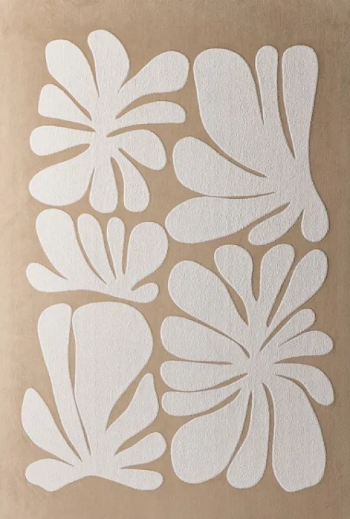 Obrazy*CN-282 Obraz Deco Arte 17 (jasny brąz/biały)