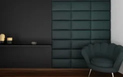 Panele Tapicerowane|Panele Tapicerowane Prostokątne*Bodzio Panel tapicerowany (dekoracyjny) 30x60cm (Plusz zieleń)