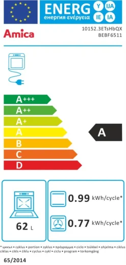 Sprzęt Agd Do Kuchni|Dodatki Do Kuchni*Amica Piekarnik elektryczny BEBF 6511