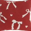 Poszewki Na Poduszki 45X45|Poduszki I Poszewki*CN-121 Poszewka 252 (czerwony/kremowy)