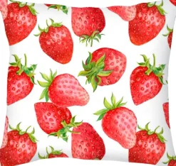 Poszewki Na Poduszki 45X45|Poduszki I Poszewki*CN-144 Poszewka na poduszkę Strawberry 179